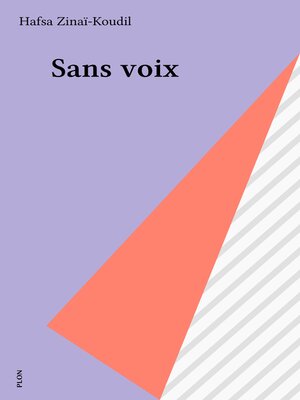 cover image of Sans voix